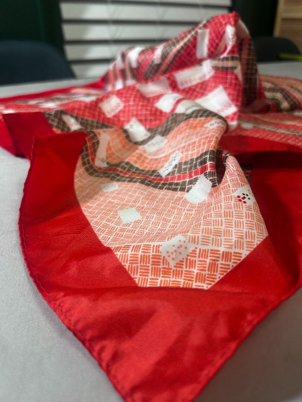 Vintage Berkshire Japanese scarf